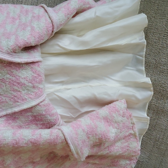 **Last One Sz 10**LoveShackFancy Josalie Tweed Dress - Picture 14 of 16